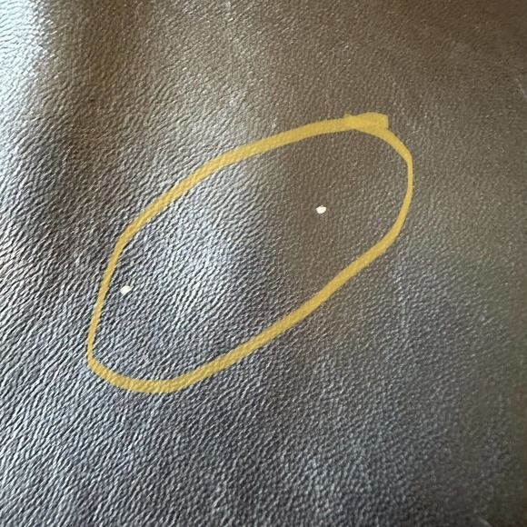 Calvin Klein Leather Pants Women 4 Straight Leg Midrise Y2K Mob Wife - Picture 6 of 11